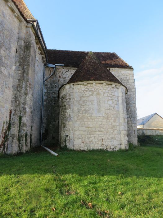 chapelle nord, chevet