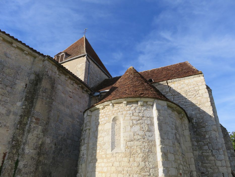 chapelle nord, chevet