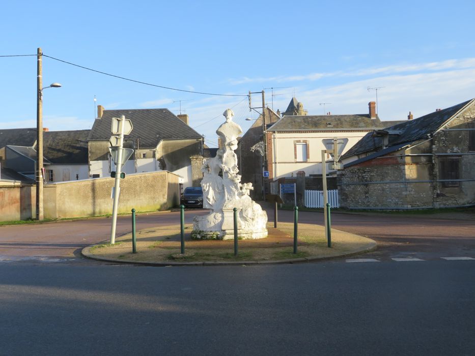 vue générale du monument dans son environnement