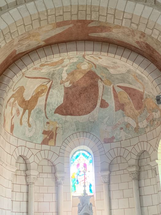 peintures monumentales du choeur