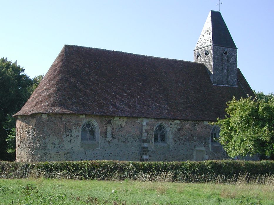 Eglise Notre-Dame de Villevillon : Ensemble nord, vue générale