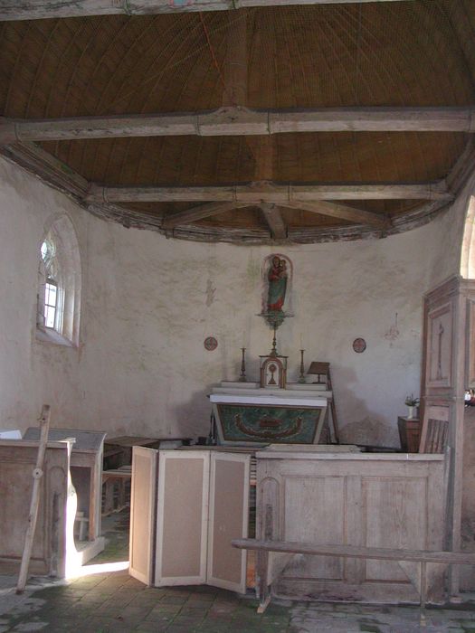 Eglise Notre-Dame de Villevillon : Choeur, vue générale