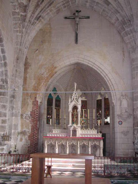 Eglise Saint-Sébastien : Choeur, vue générale