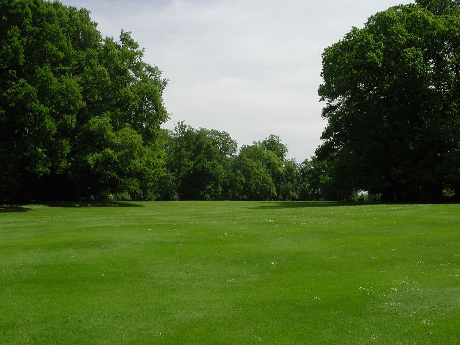 Château : Parc, grande perspective nord, vue générale