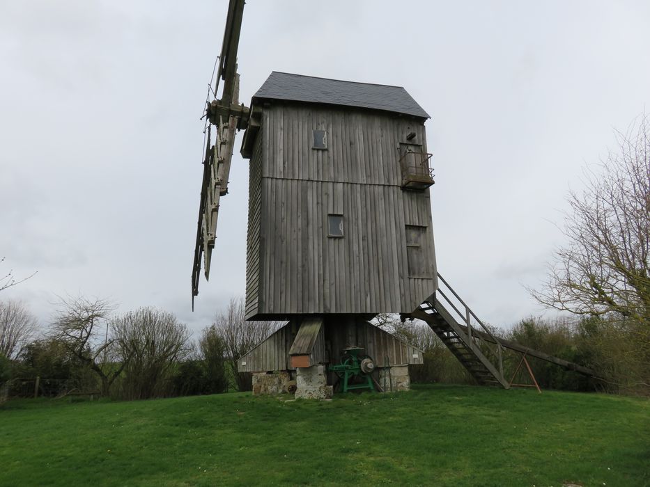 Moulin à vent de Chesnay : Vue générale