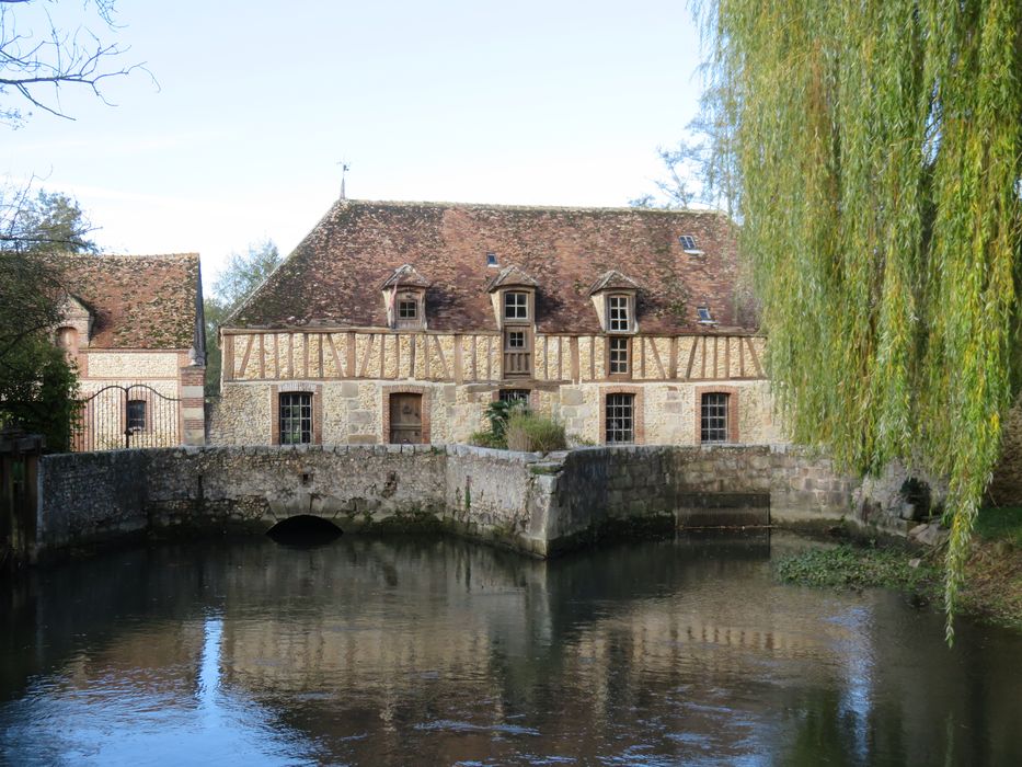 Moulin de Mormoulins : Ensemble sud-est, vue générale