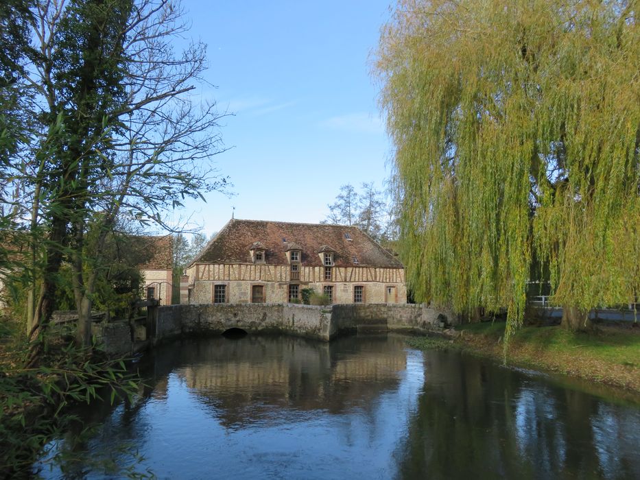 Moulin de Mormoulins : Ensemble sud-est, vue générale