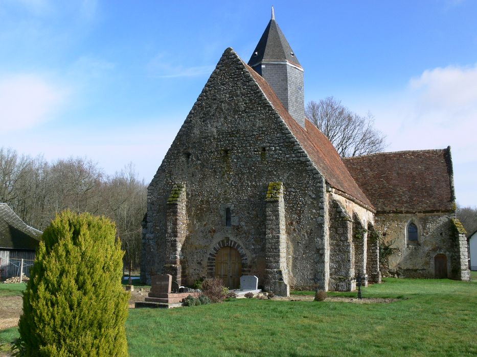 Eglise Saint-Pierre : Ensemble sud-ouest, vue générale