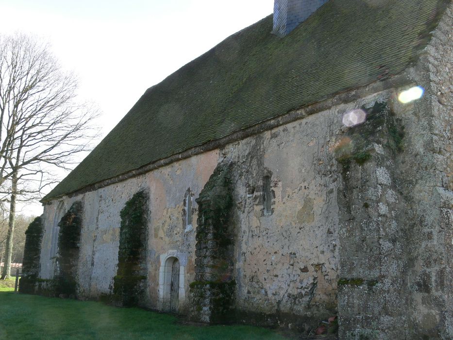 Eglise Saint-Pierre : Flanc nord, vue générale