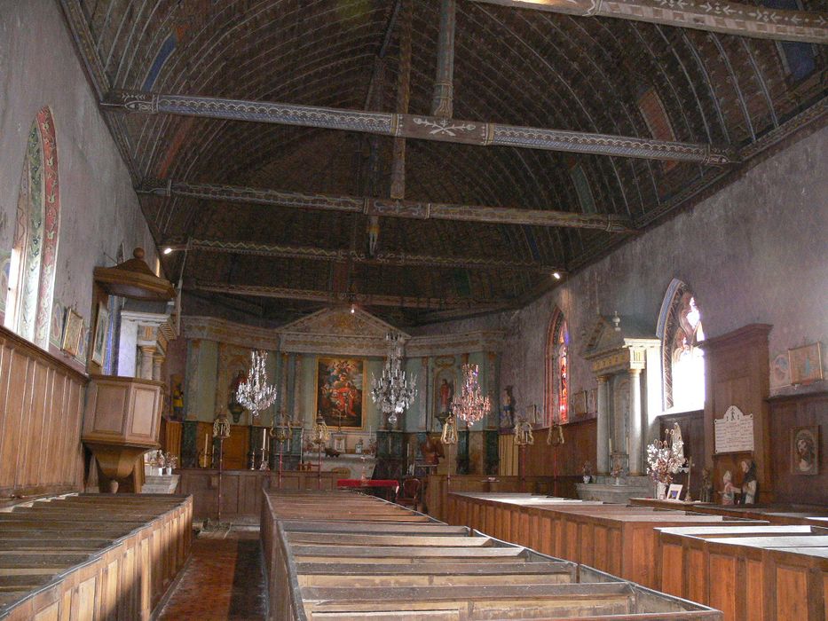 Eglise Saint-Georges : Nef, vue générale