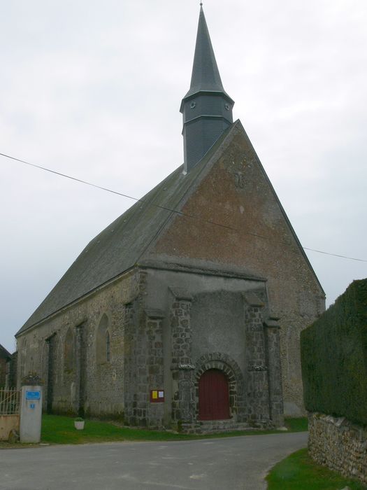 Eglise Saint-Georges : Façade occidentale, vue générale