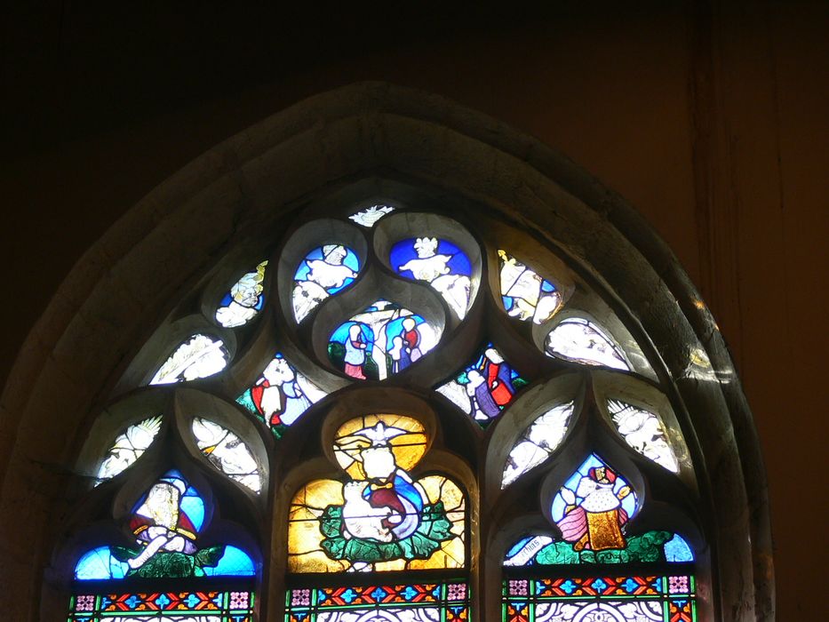 verrière figurée : Détail