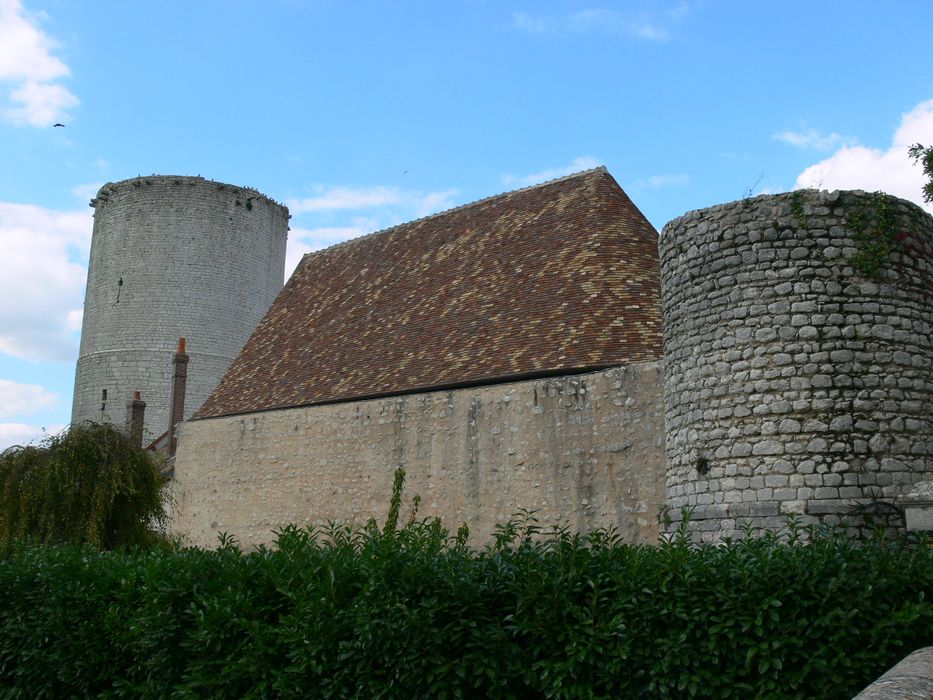 Chapelle du château : Flanc sud, vue générale