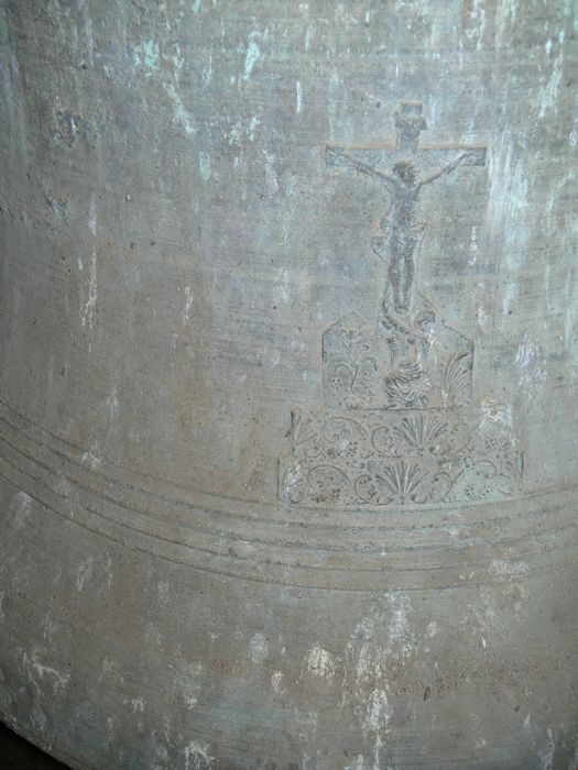 cloche de clocher, détail