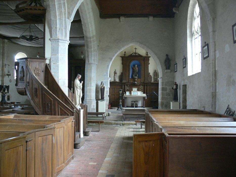 Eglise Notre-Dame : Collatéral sud, vue générale