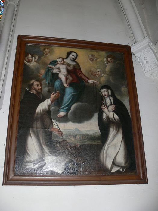 tableau : L'Institution du rosaire