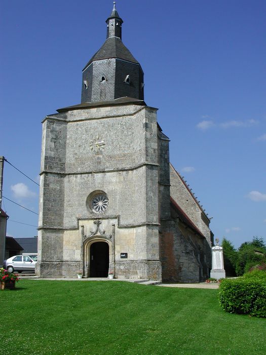 Eglise Notre-Dame : Façade occidentale, vue générale