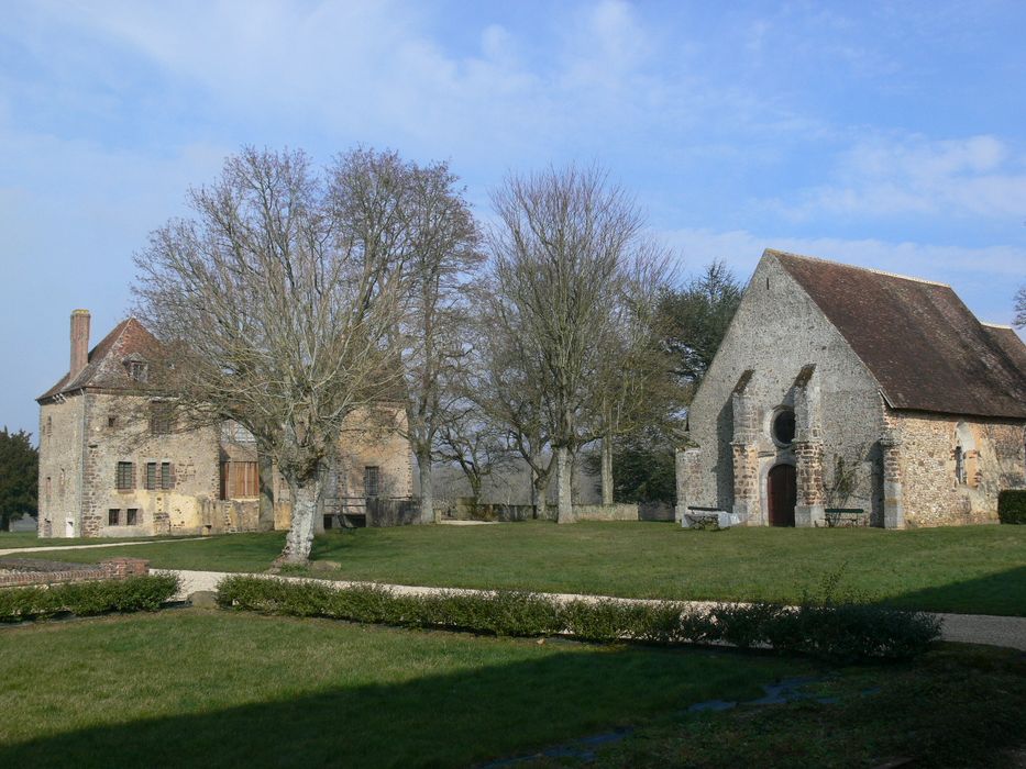 Château de la Gadelière : Ensemble sud-ouest, vue générale