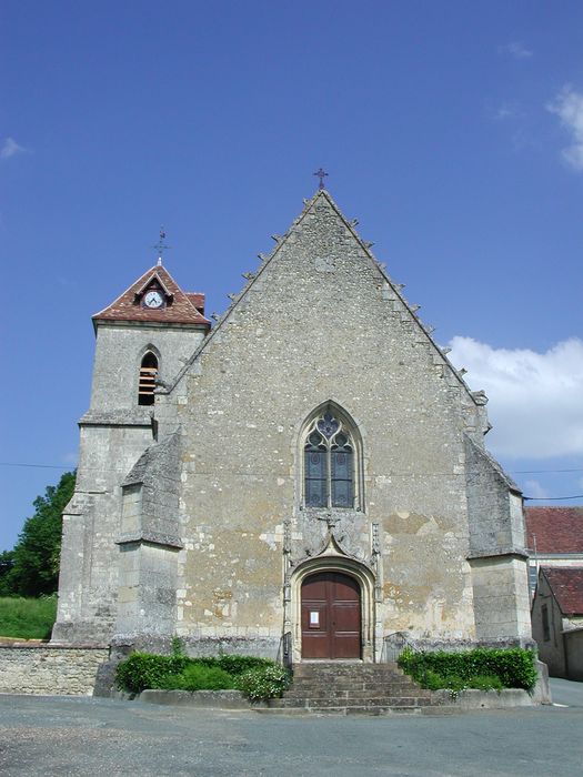 Eglise Saint-Georges : Façade occidentale, vue générale