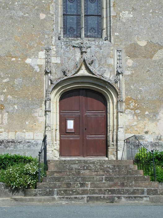 Eglise Saint-Georges : Portail occidental, vue générale