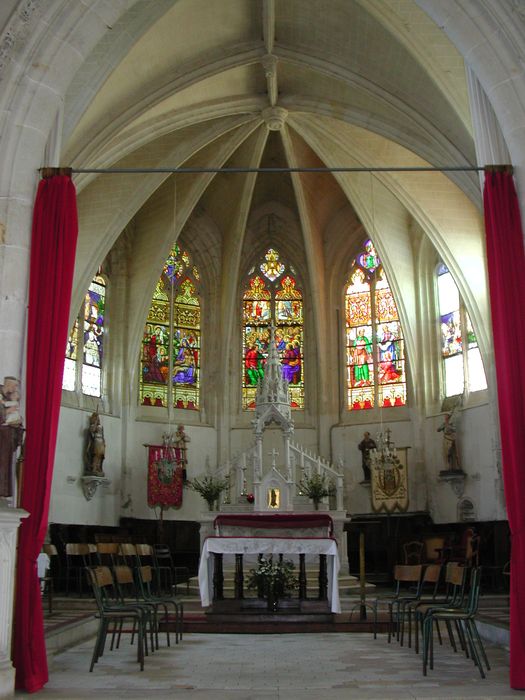 Eglise Saint-Georges : Choeur, vue générale