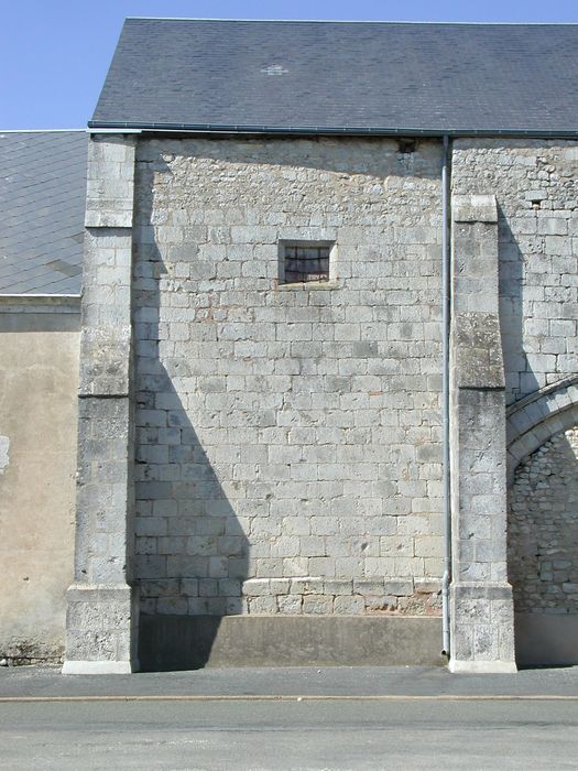 Ancienne grange dîmière : Façade sud-est, vue partielle