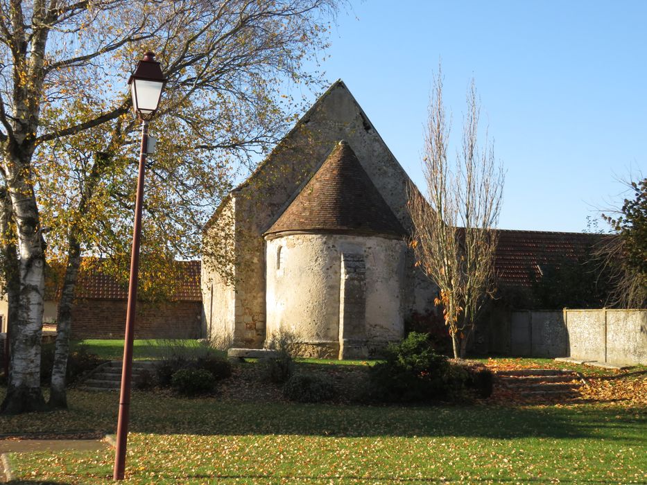 Chapelle dite des Trois-Maries : Chevet (orienté nord), vue générale