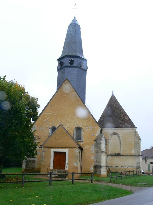 Eglise Saint-Thomas : Façade occidentale, vue générale