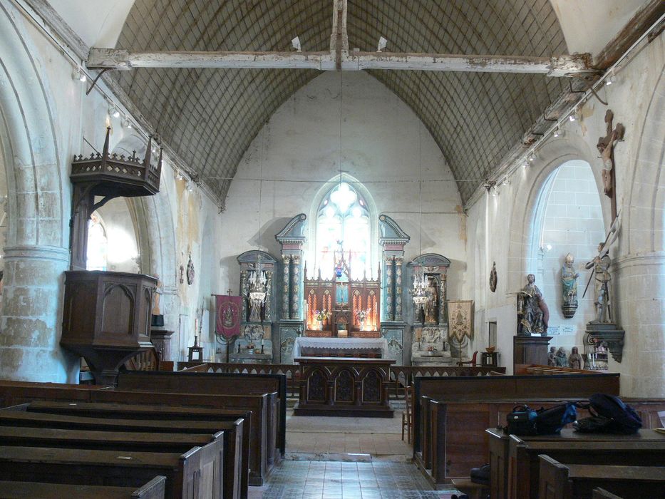 Eglise Saint-Thomas : Nef, vue générale