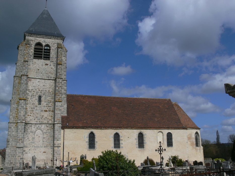 Eglise Saint-Germain : Ensemble sud, vue générale