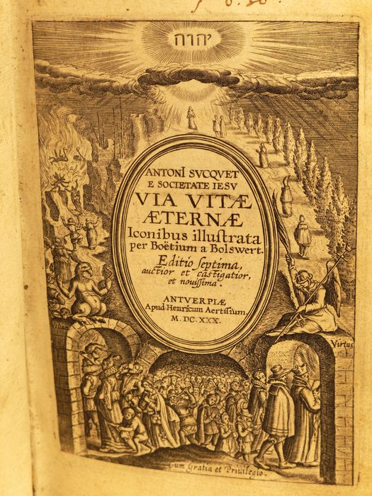Livre : vue partielle de la page de garde