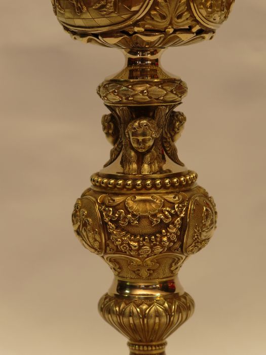 Calice : détail du noeud