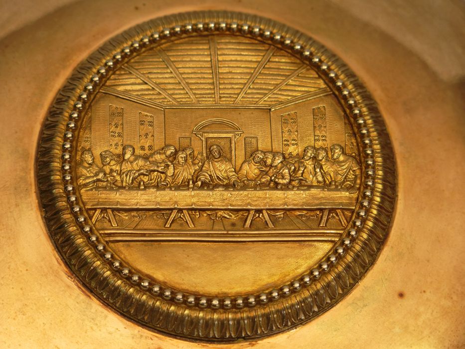 Patène : vue partielle du décor central