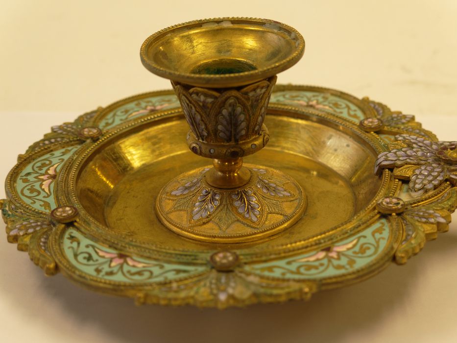 Bougeoir : vue latérale