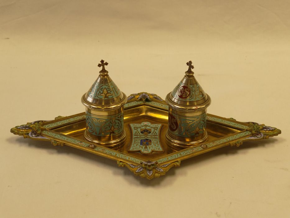 Plateau à ampoules et ampoules : vue générale
