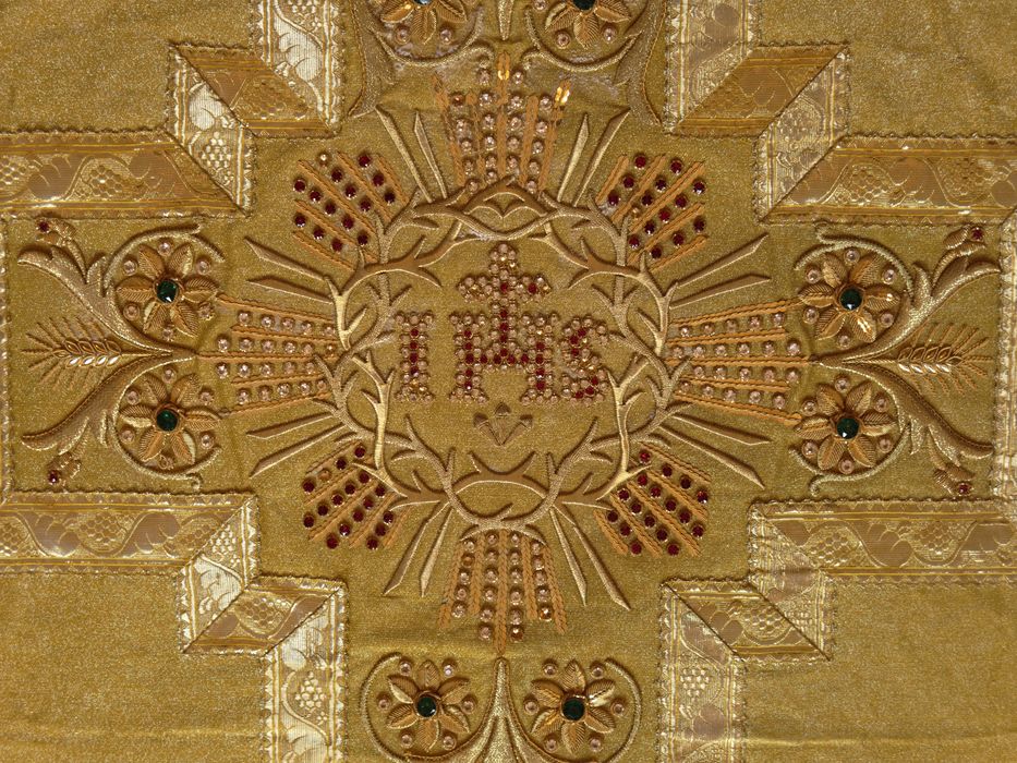 Chasuble : vue de détail