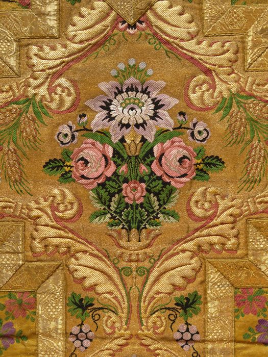 Chasuble : vue de détail
