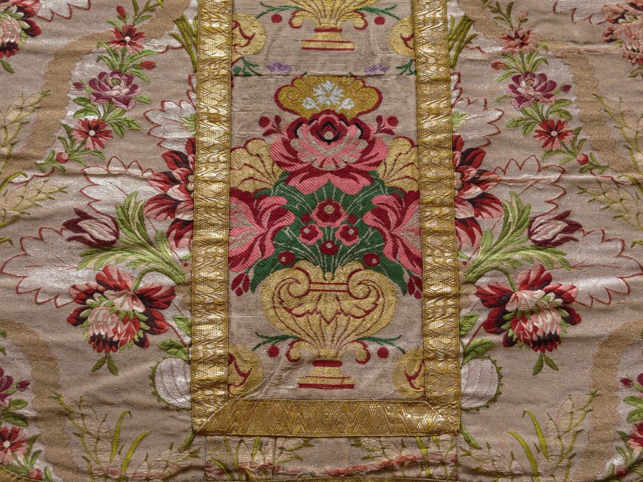 Chasuble : avers, vue de détail