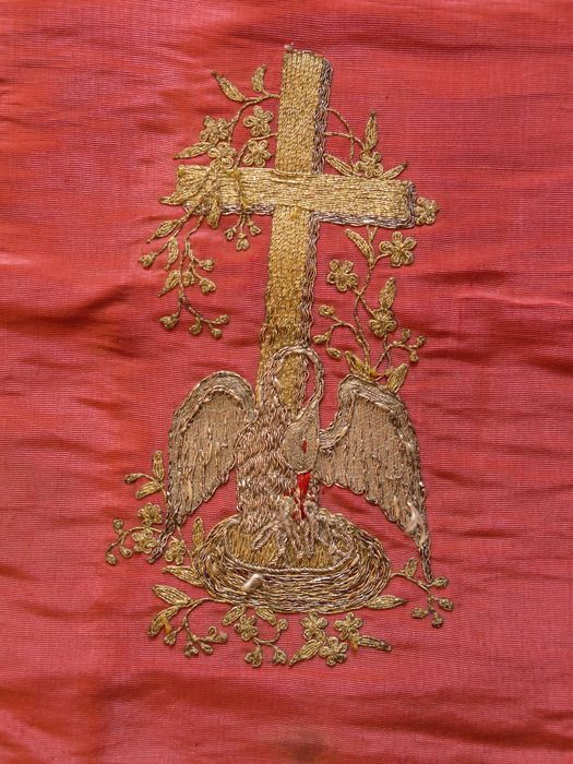 Couverture de livre liturgique : détail