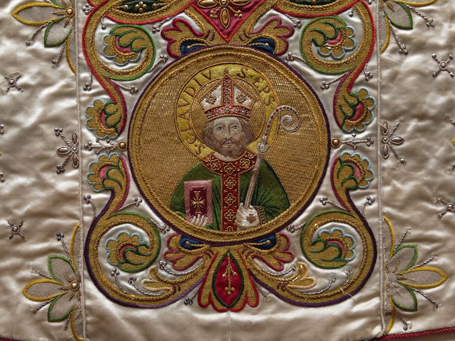 Chasuble : avers, vue de détail