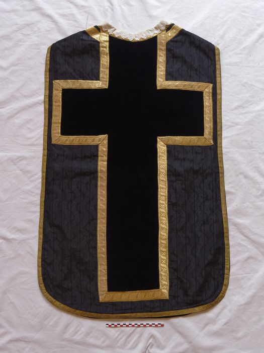Chasuble : vue du revers