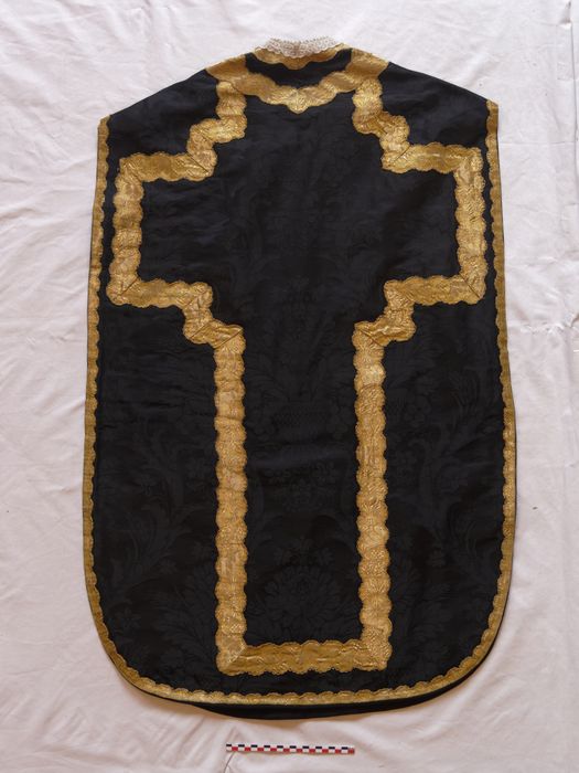Chasuble : vue du revers