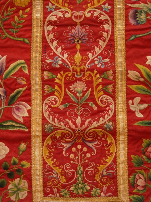 Chasuble : avers, vue de détail