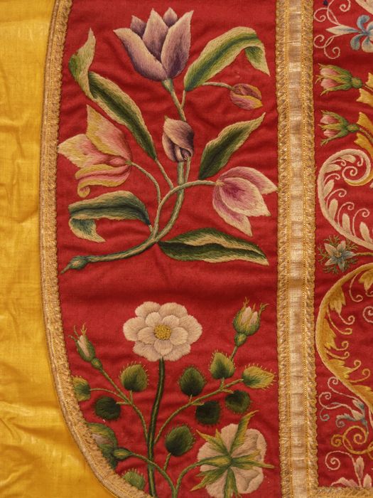 Chasuble : avers, vue de détail