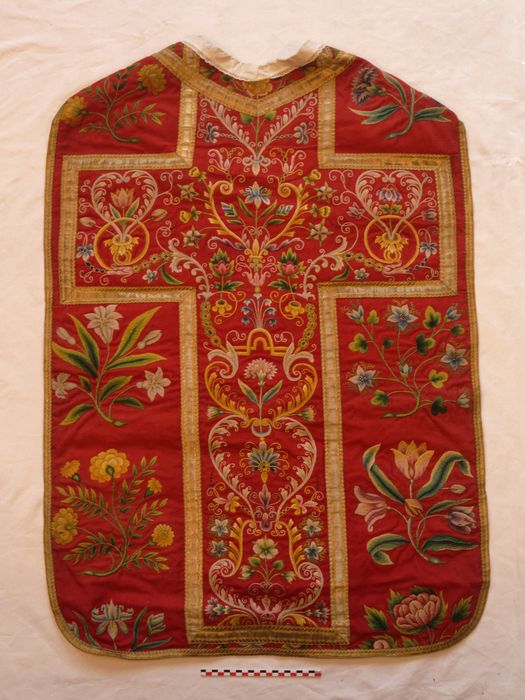 Chasuble : vue du revers