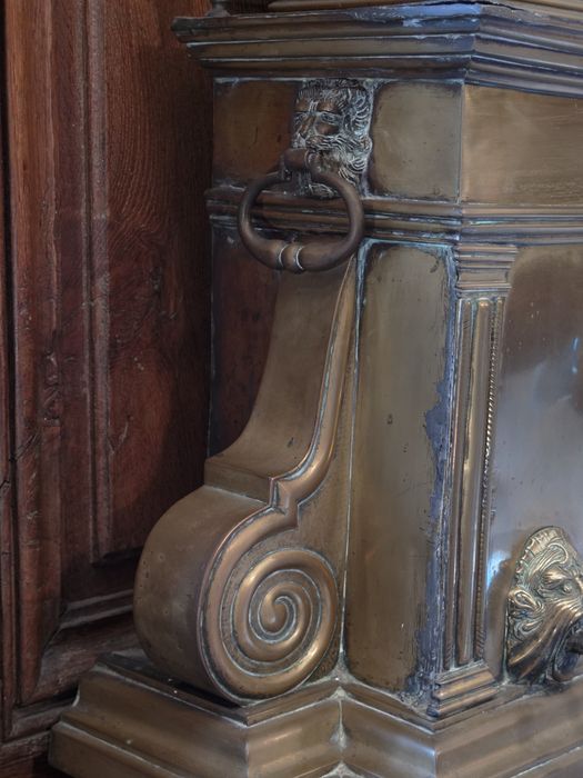 Lavabo de sacristie : vue détail