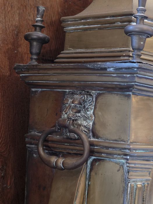 Lavabo de sacristie : vue détail