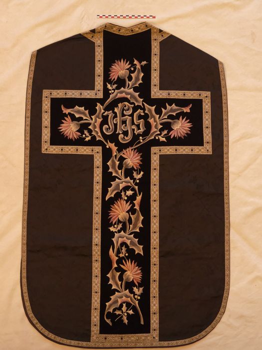 Chasuble : vue du revers
