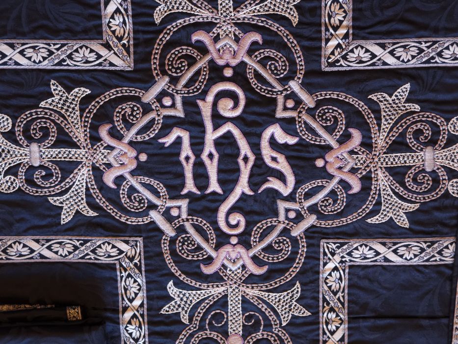 Chasuble : vue de détail