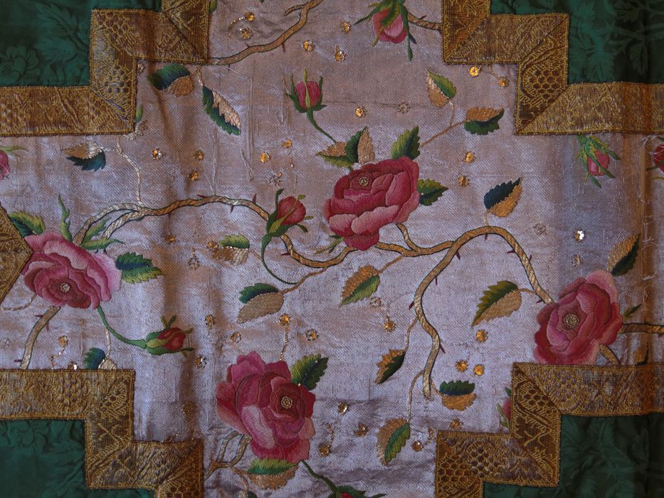 Chasuble : vue de détail